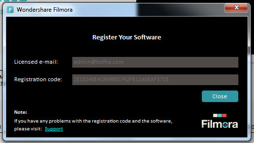 Filmora wondershare serial key and email